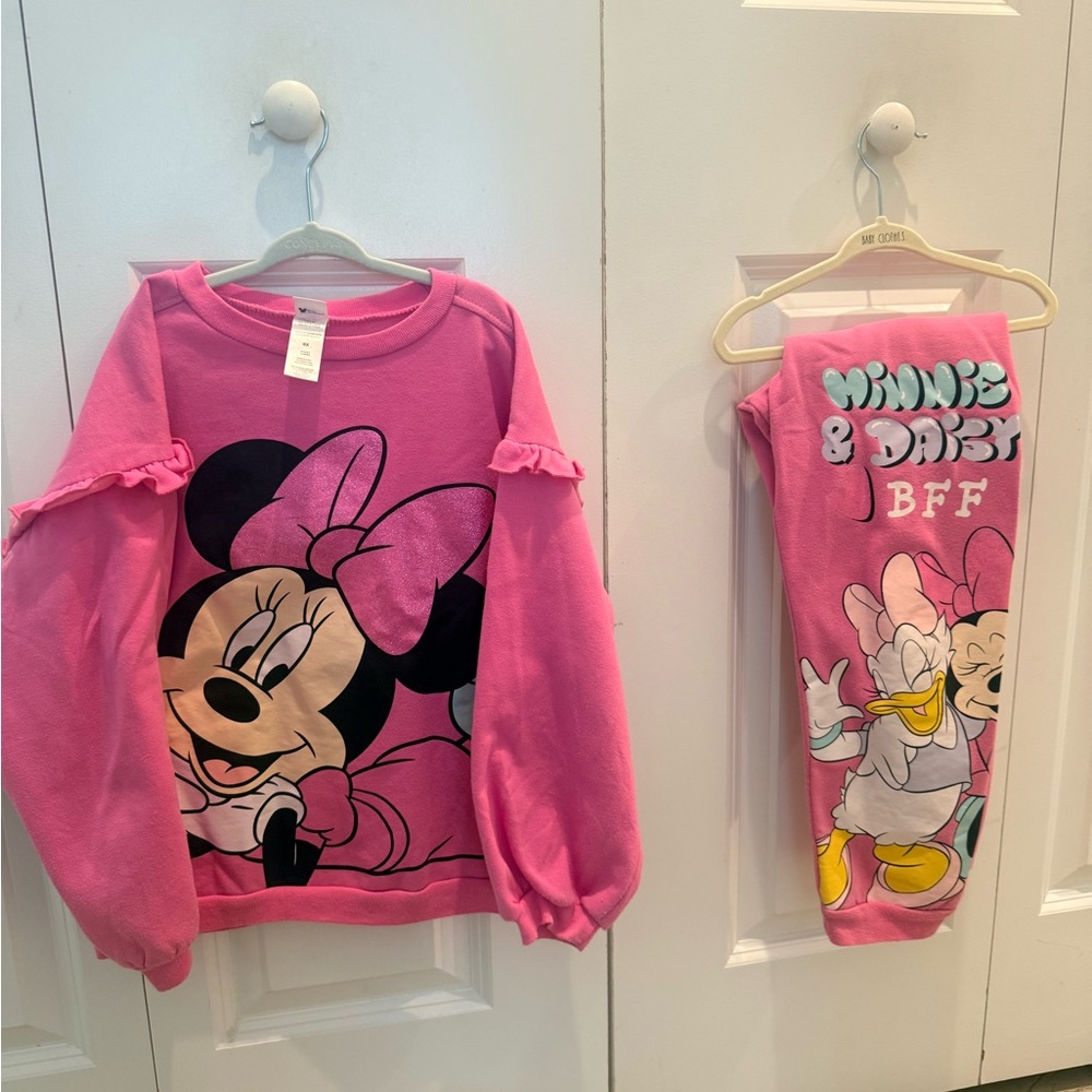 Disney Pink Minnie & Daisy BFF Sweatshirt and Pants Set